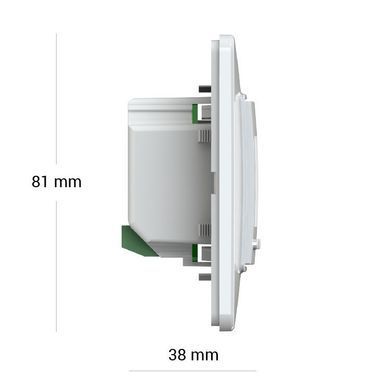 Терморегулятор terneo pro для теплої підлоги, слонова кость 48454540 фото