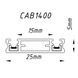 Шинопровод Ardero CAB1400 ULTRA черный накладной 1м 80103 фото 2