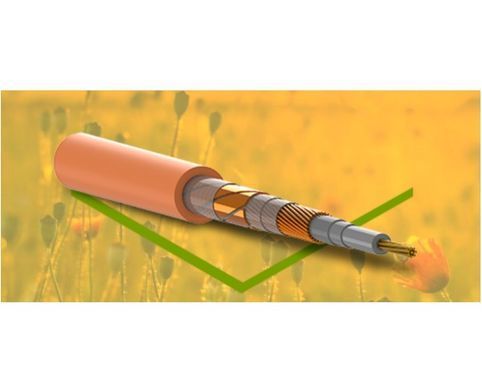 Кабель Volterm HR18 на площу 9,2 - 16,1 м&sup2;, 2050 Вт, довжина 115 метрів, нагрівальний tmp_nk_39 фото