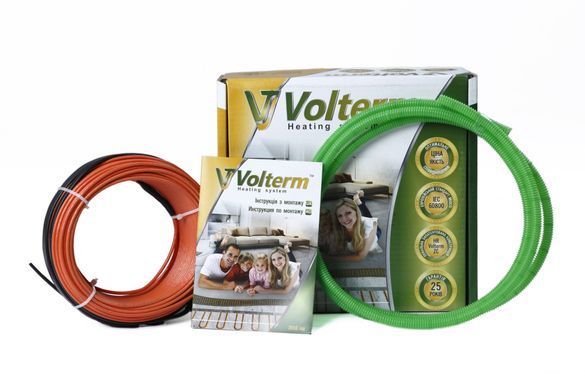 Кабель Volterm HR18 на площу 9,2 - 16,1 м&sup2;, 2050 Вт, довжина 115 метрів, нагрівальний tmp_nk_39 фото