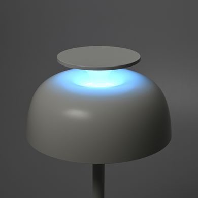 LED лампа настiльна з акумулятором VIDEX VL-TF24W 8W 4000K+RGB White (VL-TF24W) VL-TF24 фото