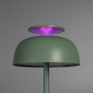 LED лампа настiльна з акумулятором VIDEX VL-TF24W 8W 4000K+RGB White (VL-TF24W) VL-TF24 фото