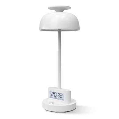 LED лампа настiльна з акумулятором VIDEX VL-TF24W 8W 4000K+RGB White (VL-TF24W) VL-TF24 фото