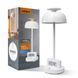 LED лампа настiльна з акумулятором VIDEX VL-TF24W 8W 4000K+RGB White (VL-TF24W) VL-TF24 фото 1