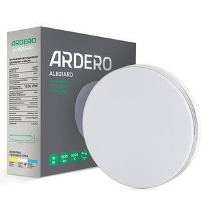 Светодиодный накладной светильник Ardero AL801ARD 18Вт 5000K белый 80162 фото