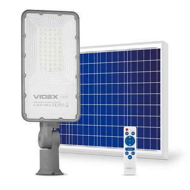 Уличный LED светильник автономный VIDEX 40 Вт 5000K 3200 Лм (VL-SLSO-1005) VL-SLSO-1005 фото