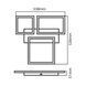 Светодиодная люстра VENEZIA 40W 4000K хром 019-057-0040-010 фото 2
