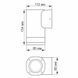 Світильник архітектурний AR071G IP54 VIDEX GU10 (VL-AR071G) VL-AR071G фото 3