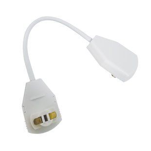 Конектор гнучкий Feron LD1022 білий 40273 фото