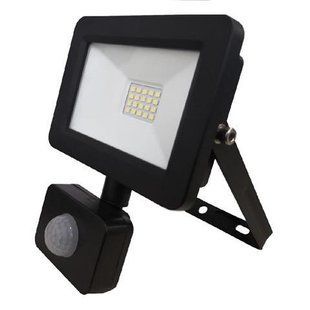 Прожектор світлодіодний з датчиком руху "ASLAN/S-20" 20W 6400K 068-011-0020-010 фото
