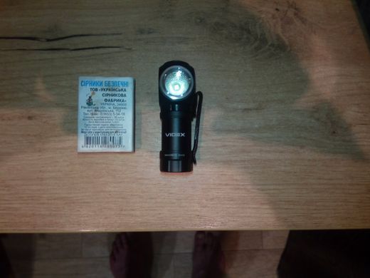 Портативный светодиодный фонарик VIDEX VLF-A055H 600Lm 5700K (VLF-A055H) VLF-A055H фото