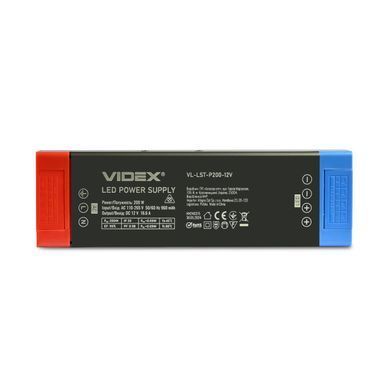 Блок живлення для LED стрічки VIDEX DC12V 16.6A 200 Вт IP20 (VL-LST-P200-12V) VL-LST-P200-12V фото