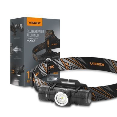 Ліхтарик налобний Videx VLF-H065A 1200Lm 5000K (VLF-H065A) VLF-H065A фото