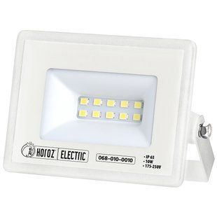 Прожектор світлодіодний БІЛИЙ "ASLAN-10" 10W 6400K 068-010-0010-040 фото