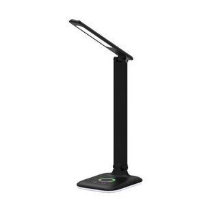 Светильник настольный светодиодный Feron DE1729 черный 9 Вт 2700-6500К c RGB подсветкой (40262) 40262 фото