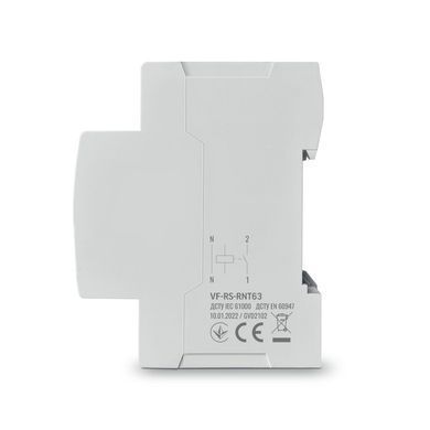 Однофазне реле контролю напруги та струму VIDEX RESIST 145-300В 1-63А (VF-RS-RNT63) VF-RS-RNT63 фото