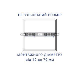 Світлодіодний вбудований світильник Feron AL704-S 7Вт 4000K білий 01775 фото