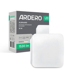 Светодиодный накладной светильник Ardero AL806ARD 18Вт 5000K белый 80298 фото