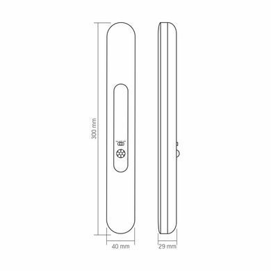 LED Світильник акумуляторний з датчиком руху VIDEX VL-NL013W-SR (VL-NL013W-SR) VL-NL013W-SR фото