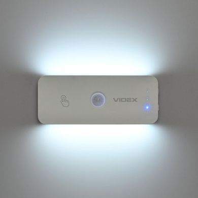 Світлодіодний акумуляторний світильник Videx VL-NL053W-S з датчиком руху VL-NL053W-S фото