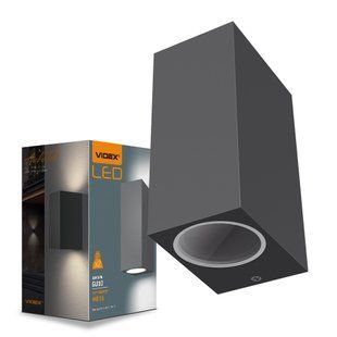 Світильник архітектурний AR012G IP54 VIDEX GU10x2 (VL-AR012G) VL-AR012G фото