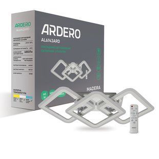 Светодиодная накладная люстра Ardero AL6143ARD MADEIRA 54Вт белый 80594 фото