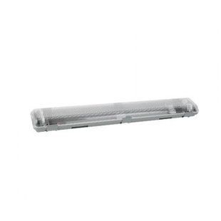 Корпус под лампу (2*9w) 60 см Т8 влагозащищенный "PROFIX-T-60D" с лампой 057-002-2009-010 фото