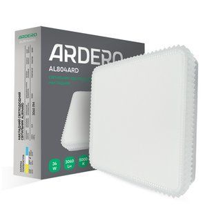 Светодиодный накладной светильник Ardero AL804ARD 36Вт 5000K белый 80182 фото