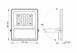 LED прожектор автономный VIDEX 2800 Лм 100 Вт 5000K на солнечной батарее (VL-FSO-1005) VL-FSO-1005 фото 5