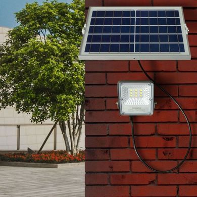 LED прожектор автономный VIDEX 600 Лм 20 Вт 5000K на солнечной батарее (VL-FSO-205) VL-FSO-205 фото