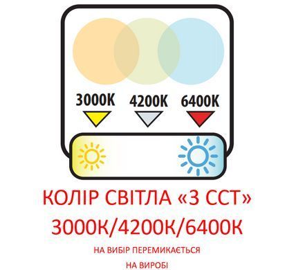 Светильник встраиваимый ALEXIS-24 3CCT(белый) 016-087-0024-010 фото